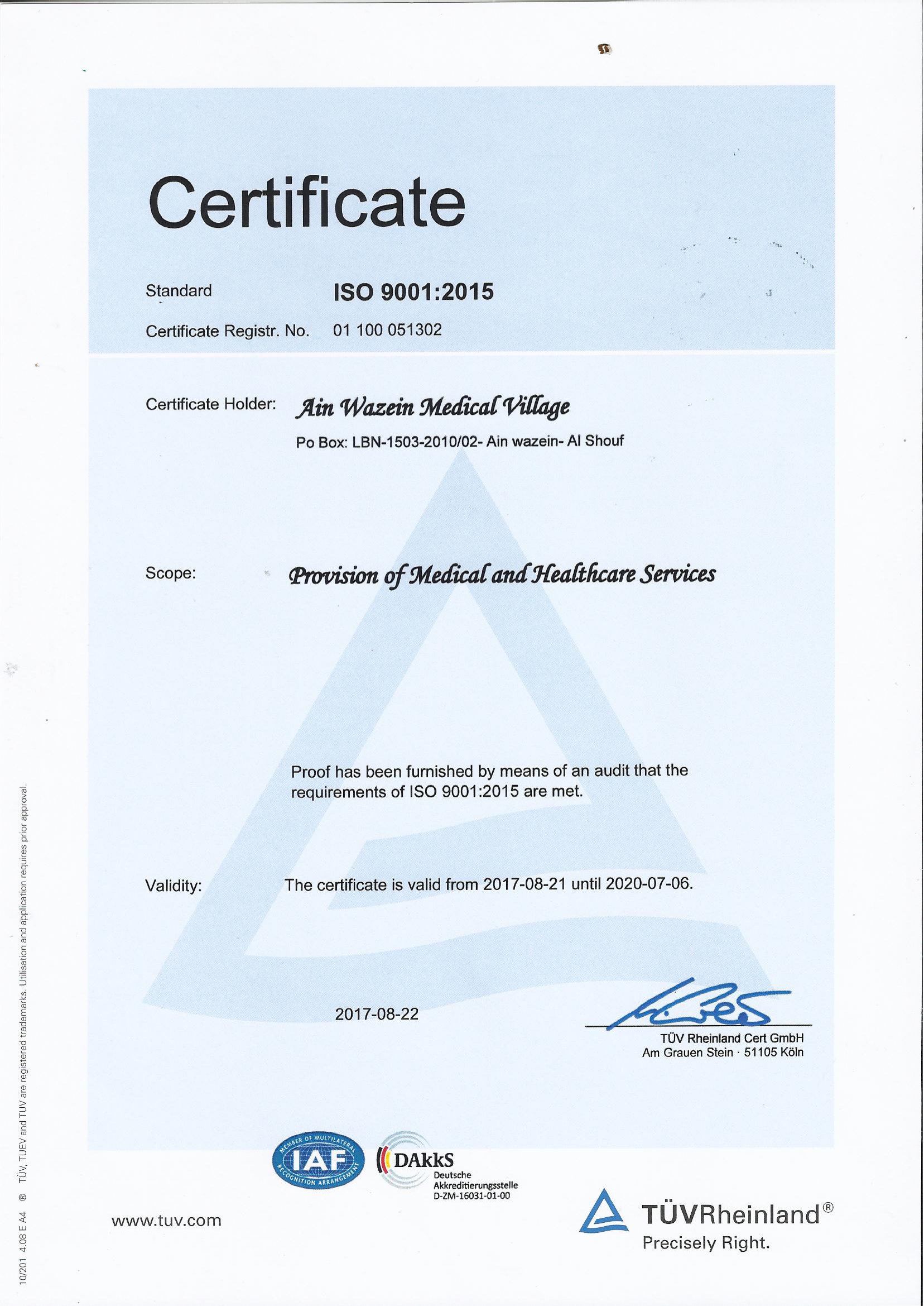 Accreditation